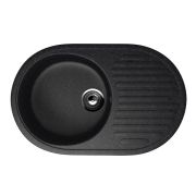 Мойка мраморная ULGRAN U-107-308 черный 72*45,5см