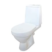 Унитаз-компакт напольный ROSA БРАВО г/вып., 2-реж., 3/6 л., сиденье ППР 635*310*790