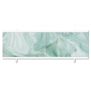 Экран для ванны Кварт 1480 мм Мрамор зеленый