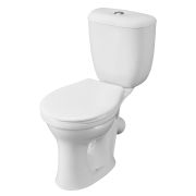 Унитаз-компакт напольный SANTERI ВИКТОРИЯ к/вып., 1-реж., а/всплеск, сиденье ППР 663*375*790мм