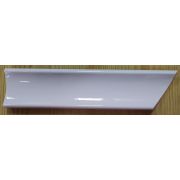 Уголок широкий 55х250мм левый срез белый