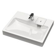 Раковина над стиральной машиной Marrbaxx Адель 590x546x88мм  кронштейн+сифон