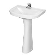 Раковина с пъедесталом  SANTERI PRO СОНАТА Ш565*В830*Г425*Г.Ч155мм