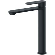 Смеситель для раковины Haiba рычажный высокий черный HB11590-7