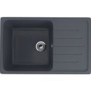 Мойка мраморная ULGRAN U-400-343 антрацит 75*49,5см