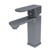 Смеситель для раковины SWES UMBRO 1UPO00-GM рычажный вороненый 0730