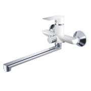 Смеситель для ванны Haiba рычажный белый/хром HB22505-8