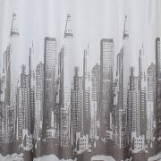 Штора для ванной САНАКС Небоскребы 1800*1800 мм 01-13