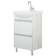 Тумба с раковиной COROZO ОРЕГОН Z2 пайн 550*850*445мм