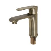 Смеситель для раковины GFmark рычажный бронза 5030