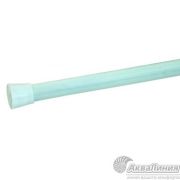 Карниз для ванной комнаты АКВАЛИНИЯ 1100*2000мм белый без колец