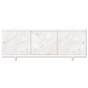 Экран для ванны Монолит-М 1480 мм  Мрамор белый