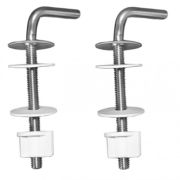 Крепление для сиденья к унитазу из нержавеющей стали универсальные