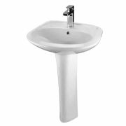 Раковина с пъедесталом  SANTEK  БРИЗ БИЦ Ш550*В810*Г451*Г.Ч212мм