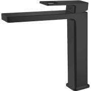 Смеситель для раковины Haiba рычажный высокий черный HB11615-7