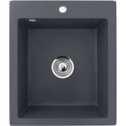 Мойка мраморная ULGRAN U-404-343 антрацит 49,5*42см