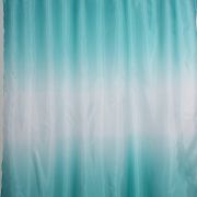 Штора для ванной САНАКС Бирюзовый цветовой переход 1800*1800 мм 01-01