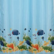 Штора для ванной САНАКС Подводный мир 1800*1800 мм 01-17