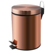 Ведро для мусора САНАКС с педалью 5л. под Медь 280*205мм