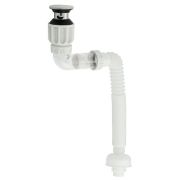 Сифон для раковины САНАКС пластиковый 4004