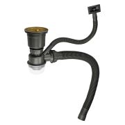 Сифон  FABIA PROFI 3 1/2  (пер ЗОЛОТО, корзина для мусора) 8735