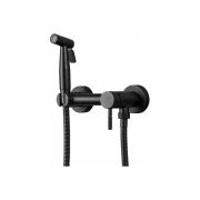 Смеситель Haiba с гигиеническим душем черный HB5510-7