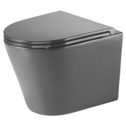 Унитаз подвесной ZILI DO ZS-053E-R-MDG ПЕГАС СЕРЫЙ