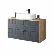 Тумба со столешницей ДУБ КАНЗАС COROZO ИНДИ подвесная 800*585*455мм