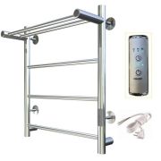 Полотенцесушитель электрический ТРУГОР 400*600 Аспект с полкой