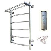 Полотенцесушитель электрический ТРУГОР 400*800 ПЭК СП5 с полкой