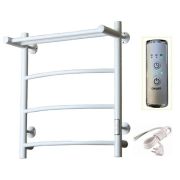 Полотенцесушитель электрический ТРУГОР 500*600 ПЭК СП5 с полкой белый