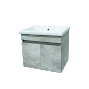 Тумба с раковиной VIMARK КРИТ Тера Бетон подвесная 500*820*400мм