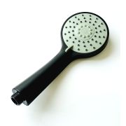 Лейка для душа SWES SPIRA 3 режима d-100 мм черная  DC5010BL