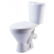 Унитаз-компакт напольный ROSA ЭЛЕГАНТ к/вып., 1-реж., сиденье ППР 615*350*765мм