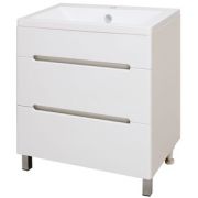 Тумба с раковиной RUNO ПАРМА 740*850*452мм