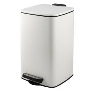 Ведро д/мусора САНАКС с педалью 8л. Белое 335*190мм
