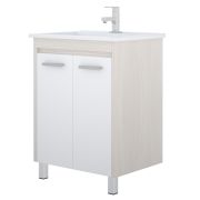 Тумба с раковиной COROZO ЛОРЕНА ЛАЙН 750*850*470мм