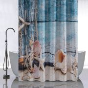 Штора для ванной САНАКС Морское дно 1800*1800 мм 01-84