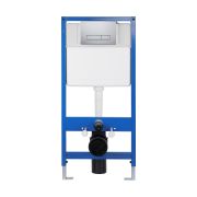 Система инсталляции ZILI DO K009D + кнопка 097HD хром глянец