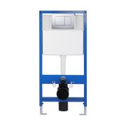 Система инсталляции ZILI DO K009D + кнопка 097J хром глянец