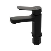 Смеситель для раковины FABIA рычажный черный 9731