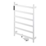 Полотенцесушитель электр. KRAFTTE 480*730*90 Лесенка БЕЛЫЙ  44048