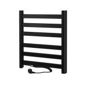 Полотенцесушитель электр. BRIMIX 600*500*95-105 Лесенка ЧЕРНЫЙ 08071В