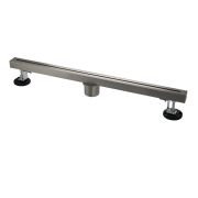 Трап САНАКС 40053 600х32 мм нерж стали, линейный, вертикальный САТИН