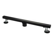 Трап САНАКС 40057 600х32 мм нерж стали, линейный, вертикальный ЧЕРНЫЙ