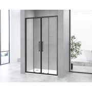 Душевая дверь в нишу ZILI DO C3084B/150 BLACK 1500*1900 мм