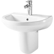 Раковина с полупъедесталом  ZILI DO MGP-1003 ЭДДА Ш555*В443*Г495мм