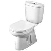 Унитаз-компакт напольный SANTEK АНИМО выпуск в пол, 1-реж., сиденье ППР 625*380*765мм