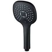 Лейка для душа Haiba 2 режима d-100мм черная