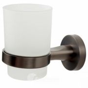 Стакан АКВАЛИНИЯ Gun gray навесной матовое стекло оружейная сталь